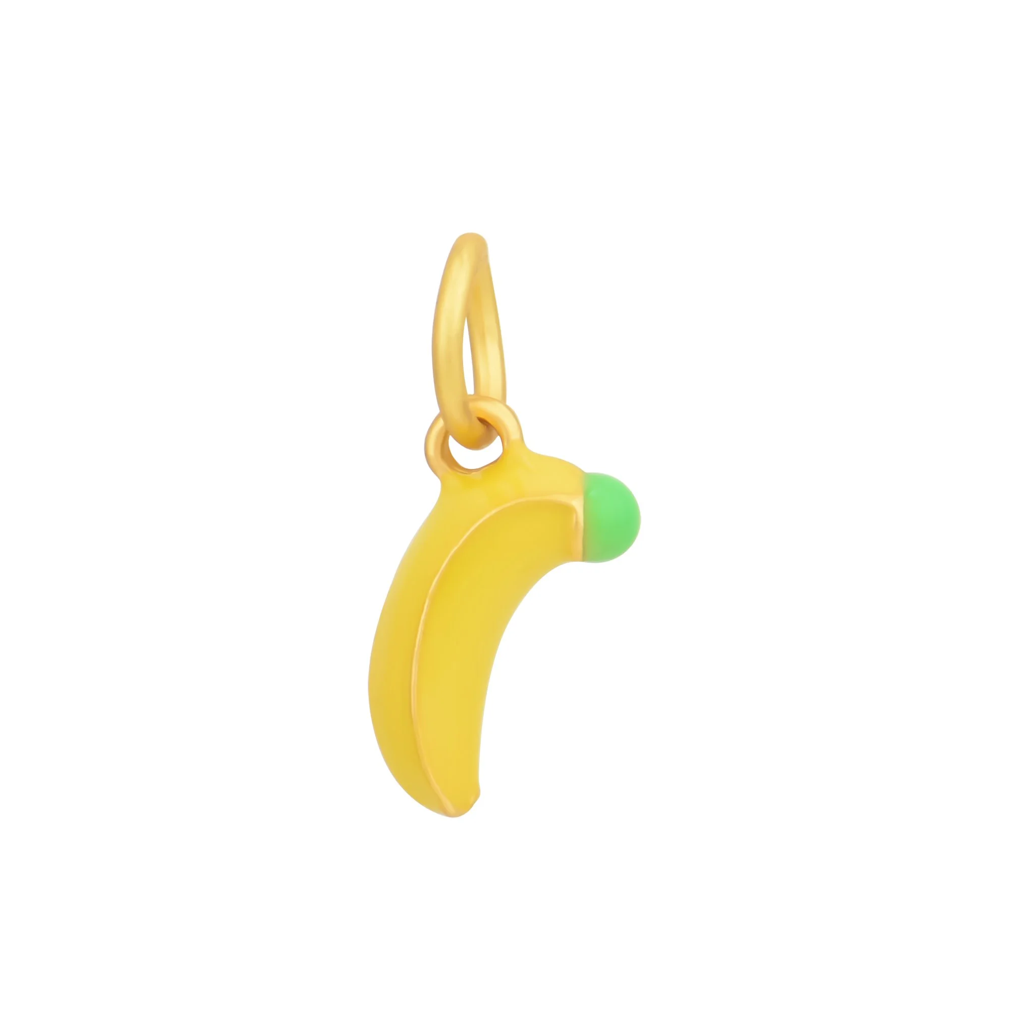 3D Color Enamel Banana Charms