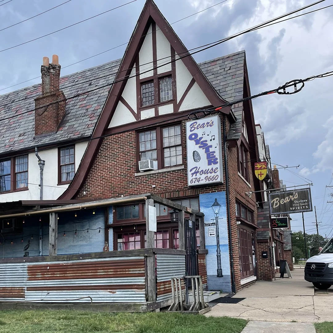 Outside View of Bear's, a local bar