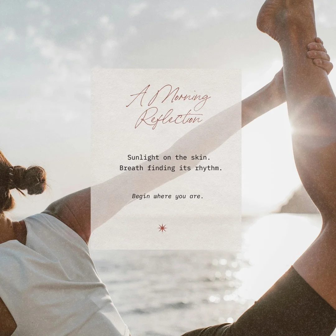 Morning doesn&rsquo;t need to be optimized. It needs to be entered.

Before direction, before urgency &mdash; there is a body waking itself.

This is one way Ayurveda lives quietly inside modern mornings.

#MorningRitual #ModernAyurveda #MaisonBalkem