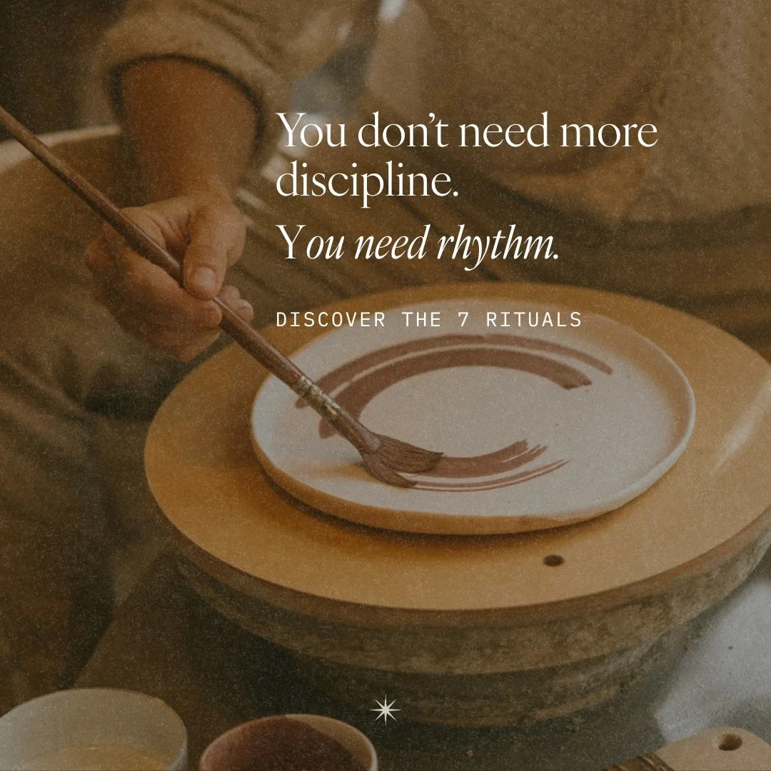 You don&rsquo;t need more discipline. You need rhythm.

Most high-performing women are taught that balance comes from control&mdash; more structure, more optimization, more pushing through.

But the body doesn&rsquo;t regulate through force. It regul