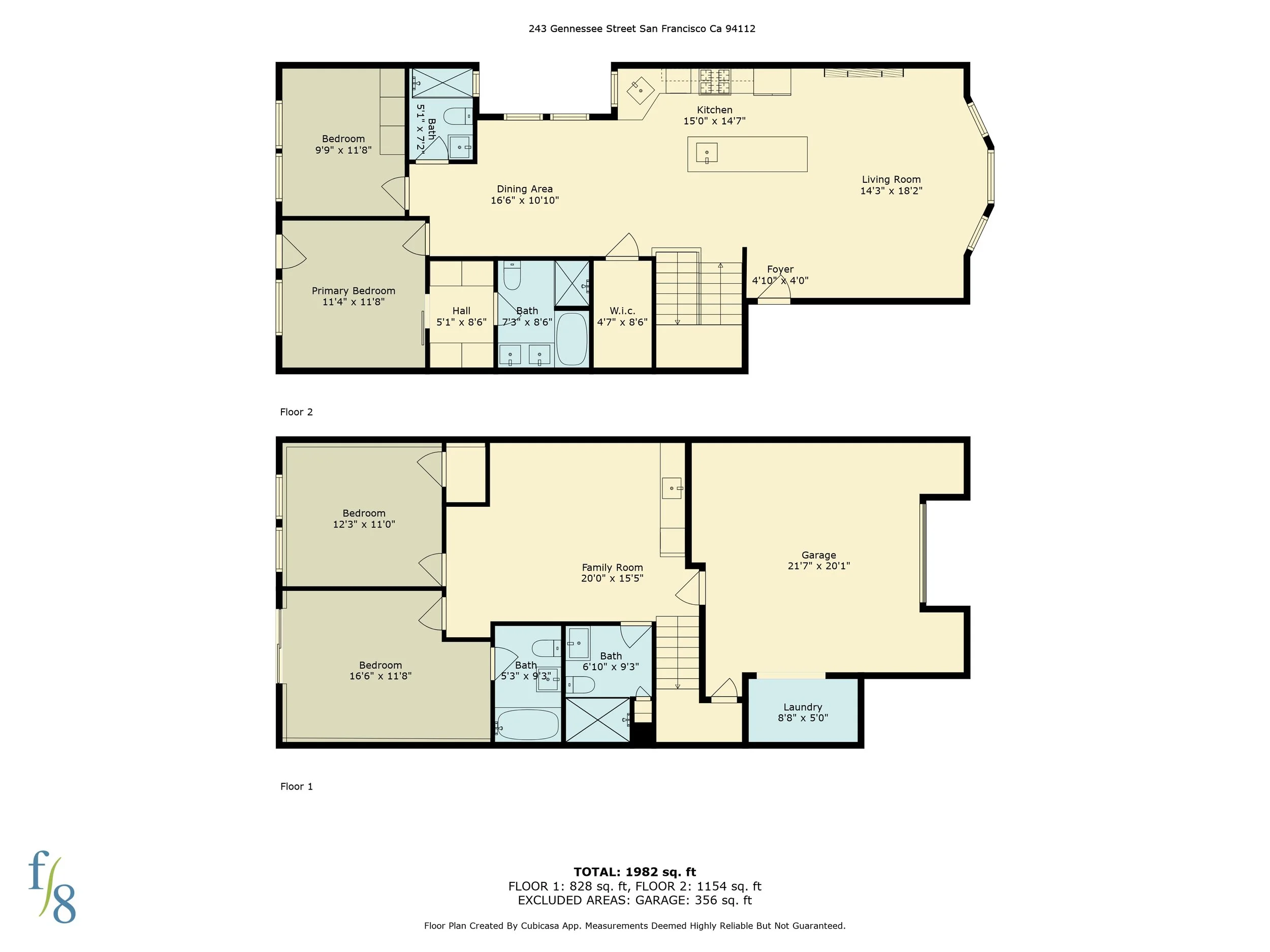 243 Gennessee St San Francisco, CA