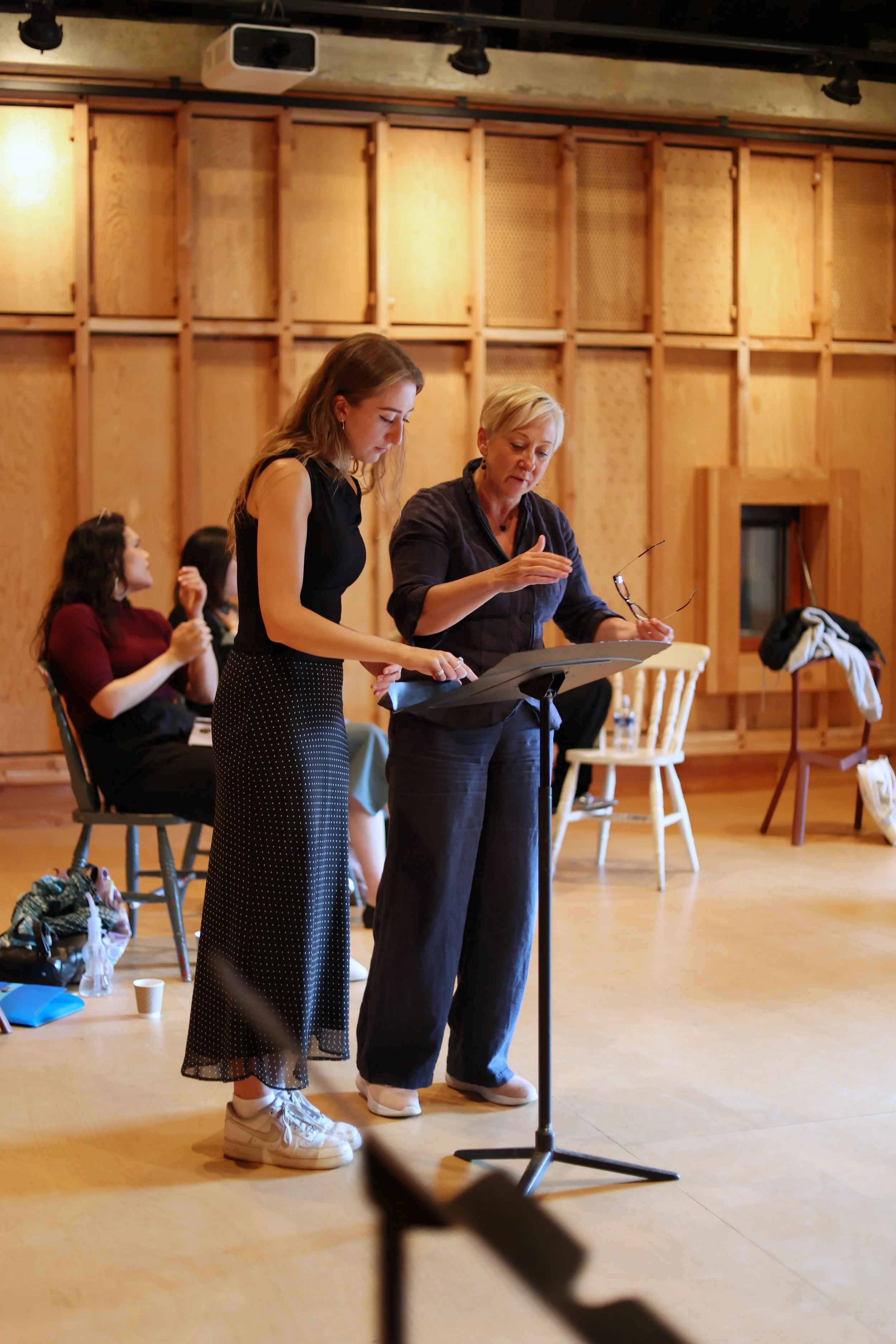 Britten Pears coaching with Audrey Hyland