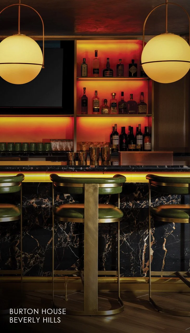 Edgecombe Furniture — Bar seating — closer view