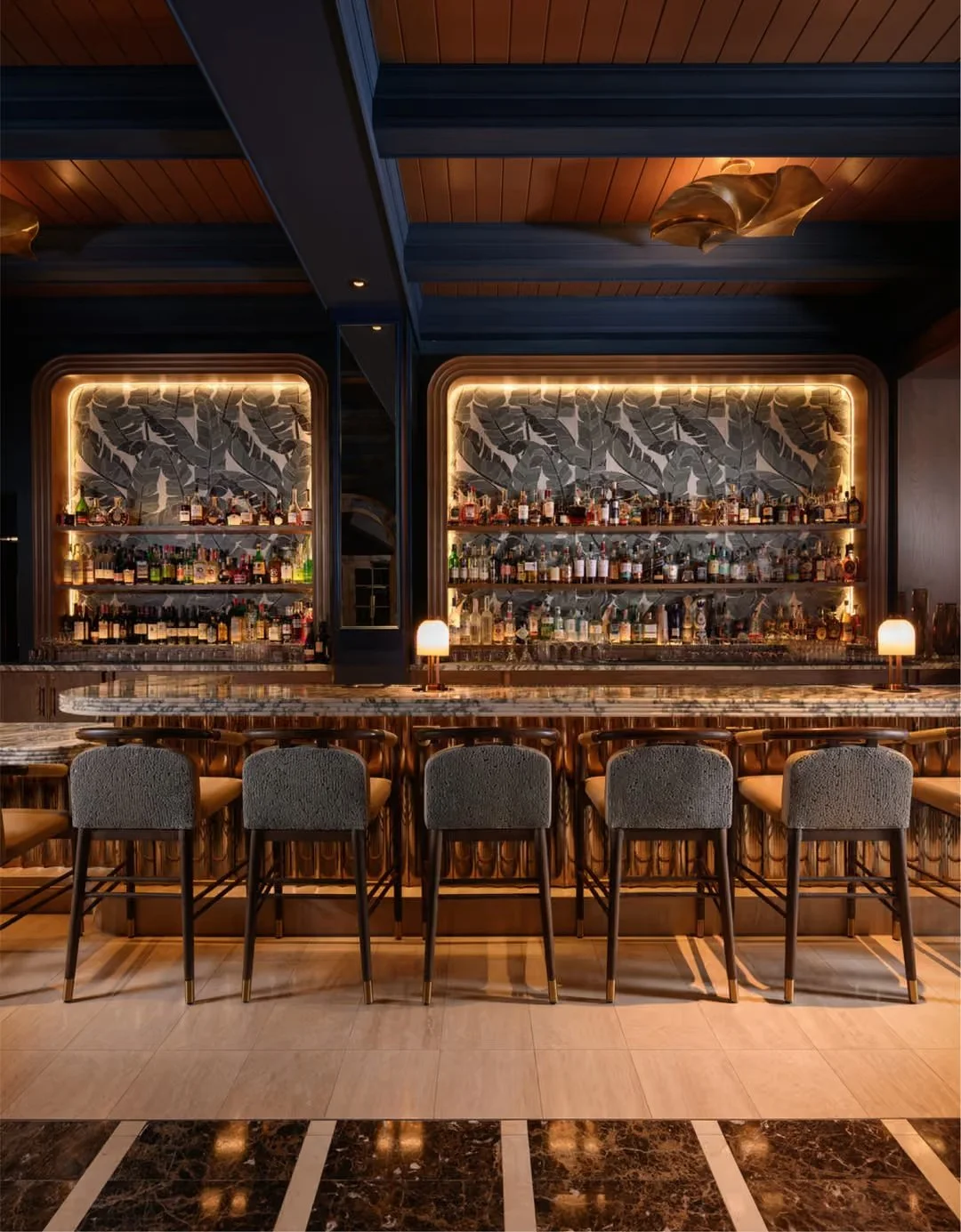 Recent Installation — Bar Lighting Detail