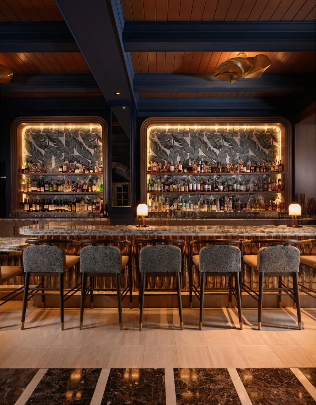 Majestic Lighting — Recent Installation — Bar Lighting Detail