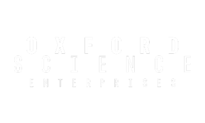 Black background with white text displaying 'OxfOrd Science Enterprises' in a stylized font.