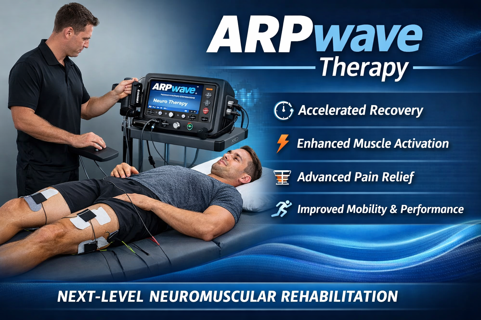 Discover the ARPwave: Next-Level Neuromuscular Rehabilitation
