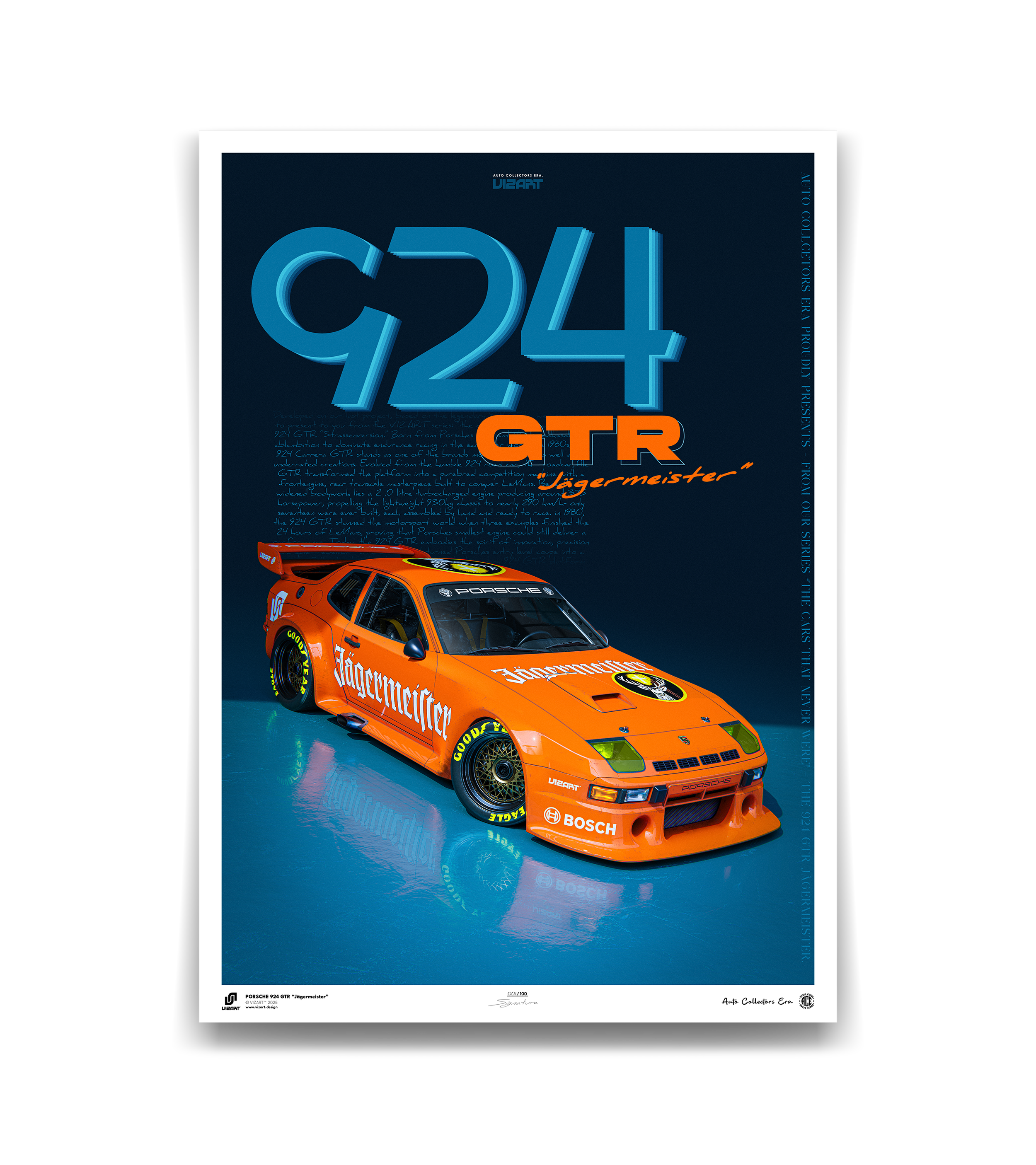 PORSCHE 924 GTR "Jägermeister"