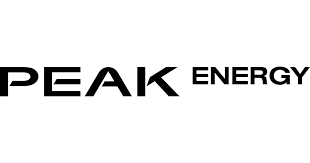 Peak Energy logo with bold black text on a white background.