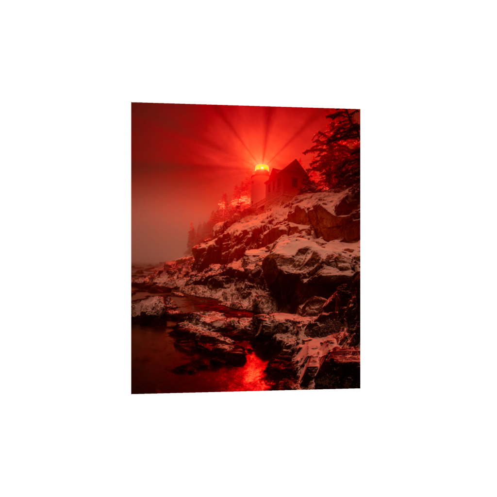 Bass Harbor Head Night Light, Acadia National Park