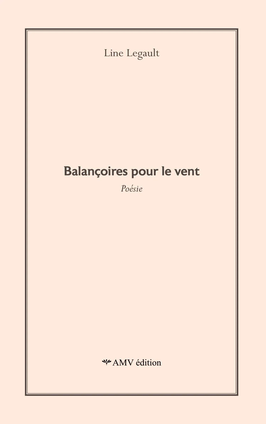 Couverture du livre "Balançoires pour le vent"