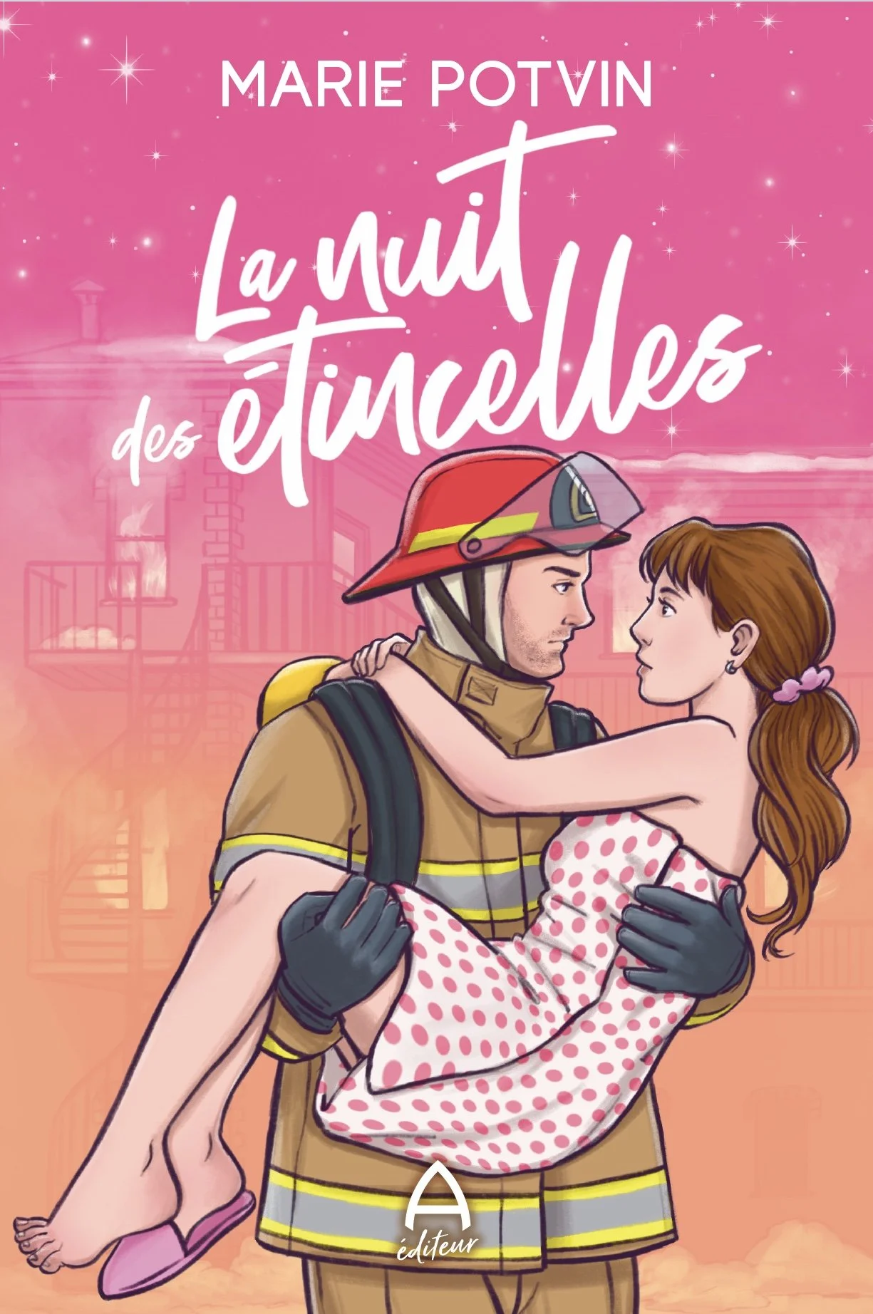 Couvert du livre «La nuit des étincelles»