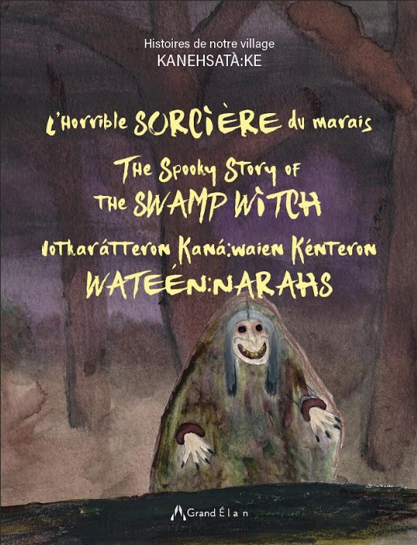 Couvert du livre «L’horrible sorcière du marais»