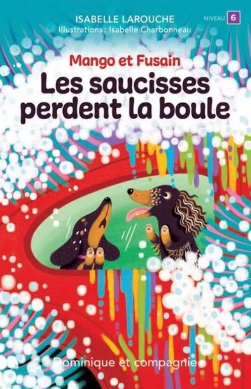 Couvert du livre «Mango et Fusain : les deux saucisses perdent la boule»
