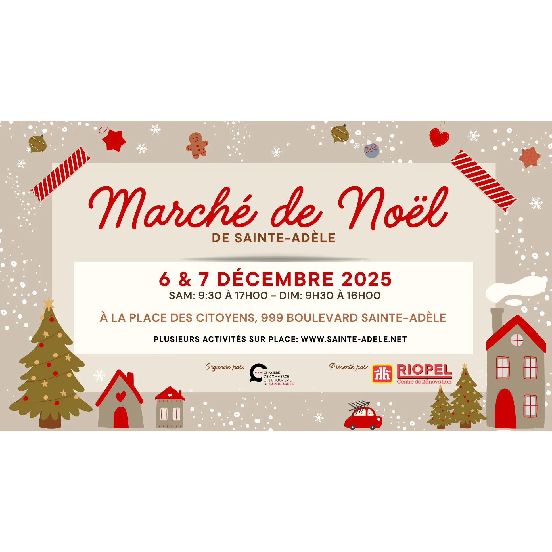Marché de Noël de Sainte-Adèle