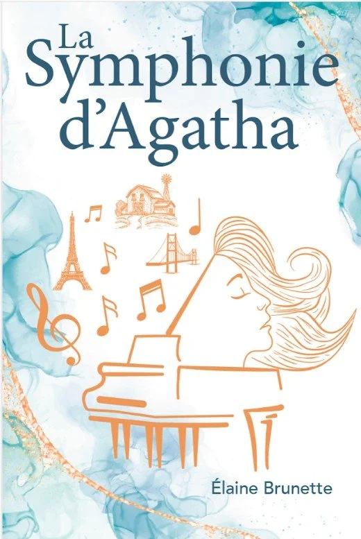 Couvert du livre «La symphonie d'Agatha»