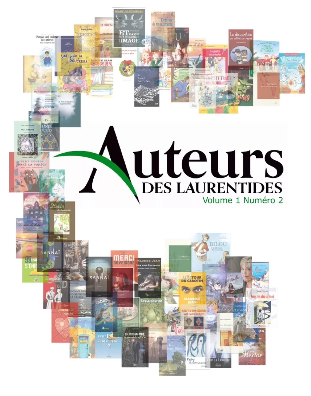 Couvert du catalogue des auteurs et autrices des laurentides.