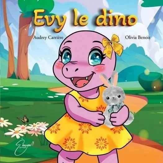 Couverture: Evy le dino