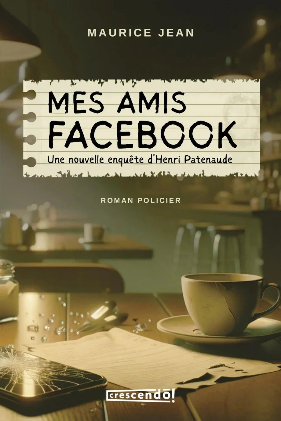 Couvert du livre «Mes amis Facebook»