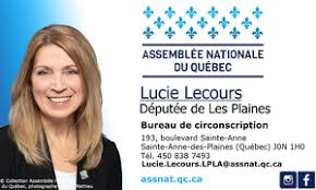 Lucie Lecours, Députée de Les Plaines