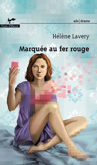 Couvert du livre «Marquée au fer rouge»
