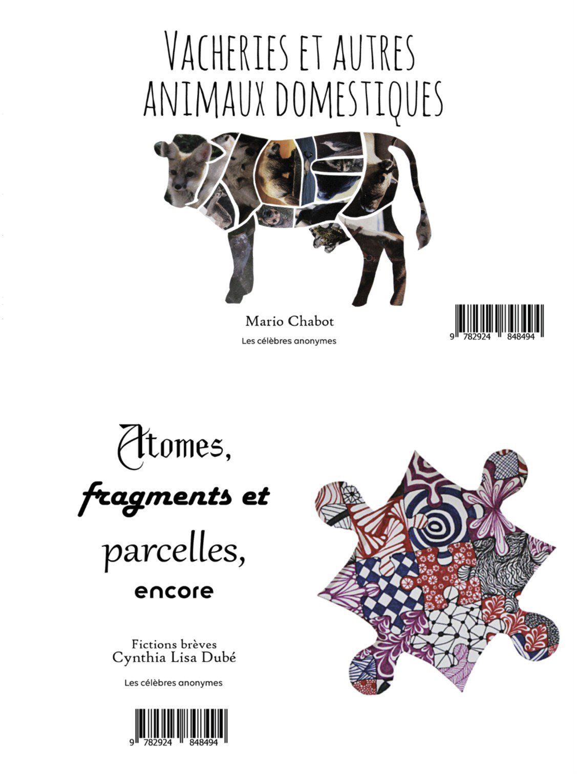 Couvert du livre «Vacheries et autres animaux domestiques»