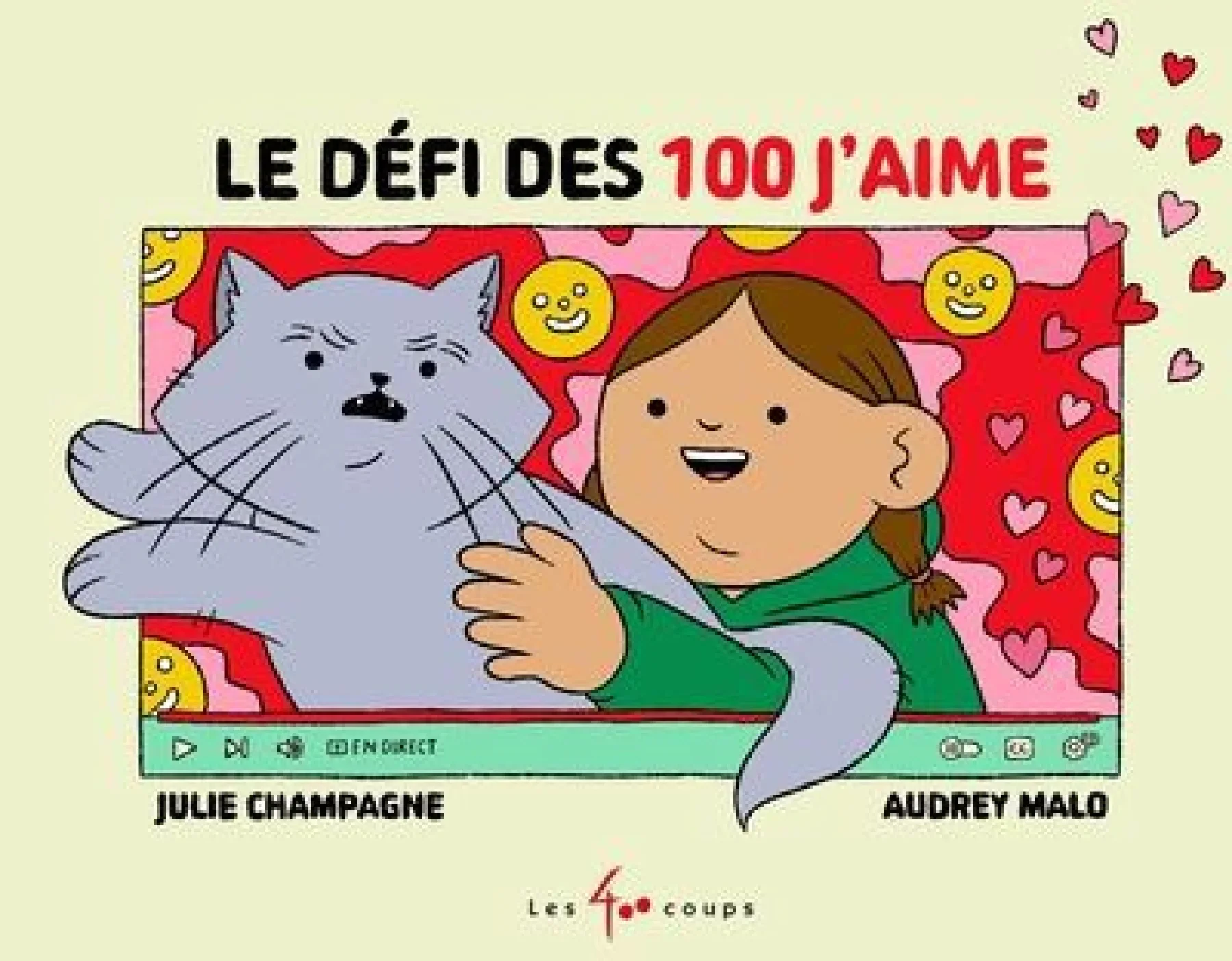 Couverture: Les défis des 100 j'aime