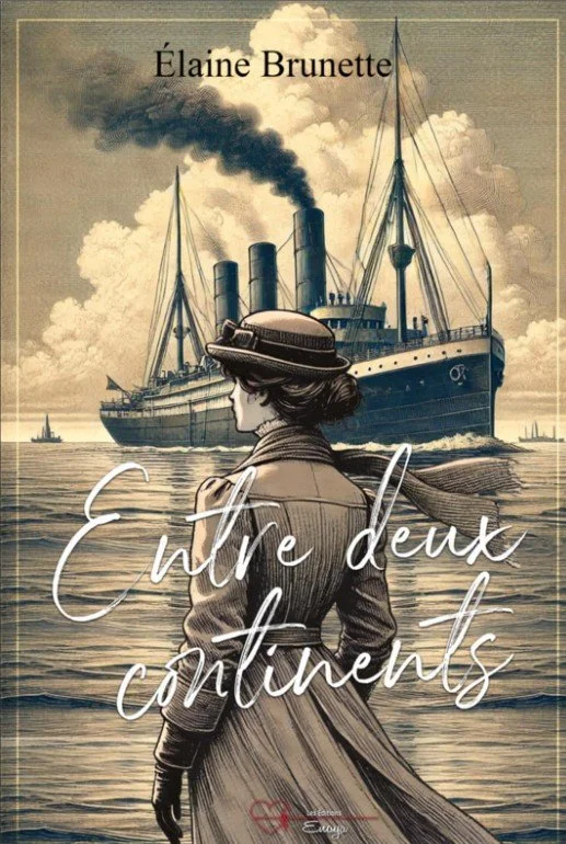 Couvert du livre «Entre deux continents»