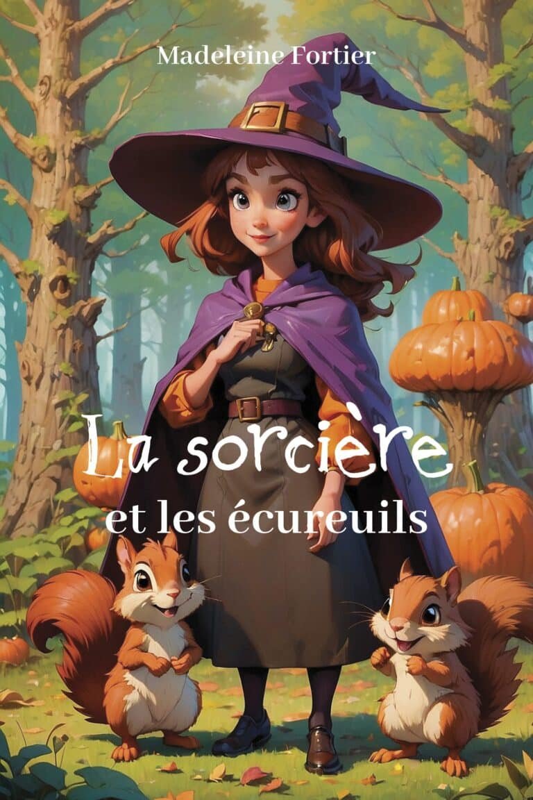 Couvert du livre «La sorcière et les écureuils»