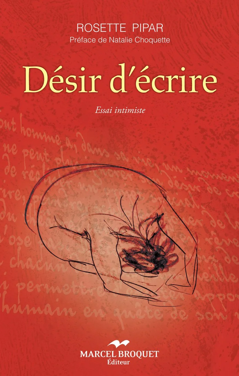 Couvert du livre «Désir d'écrire»