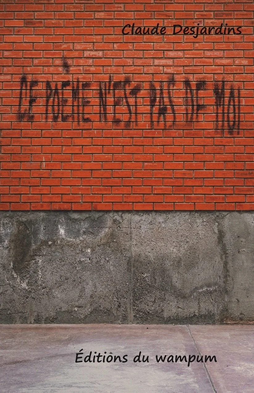 Couvert du livre «Ce poème n'est pas de moi»