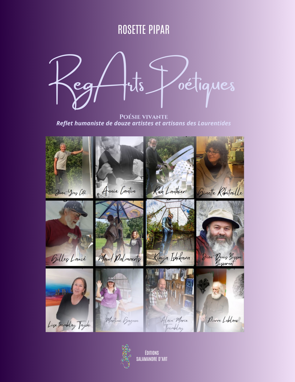 Couvert du livre «RegArts poétiques»