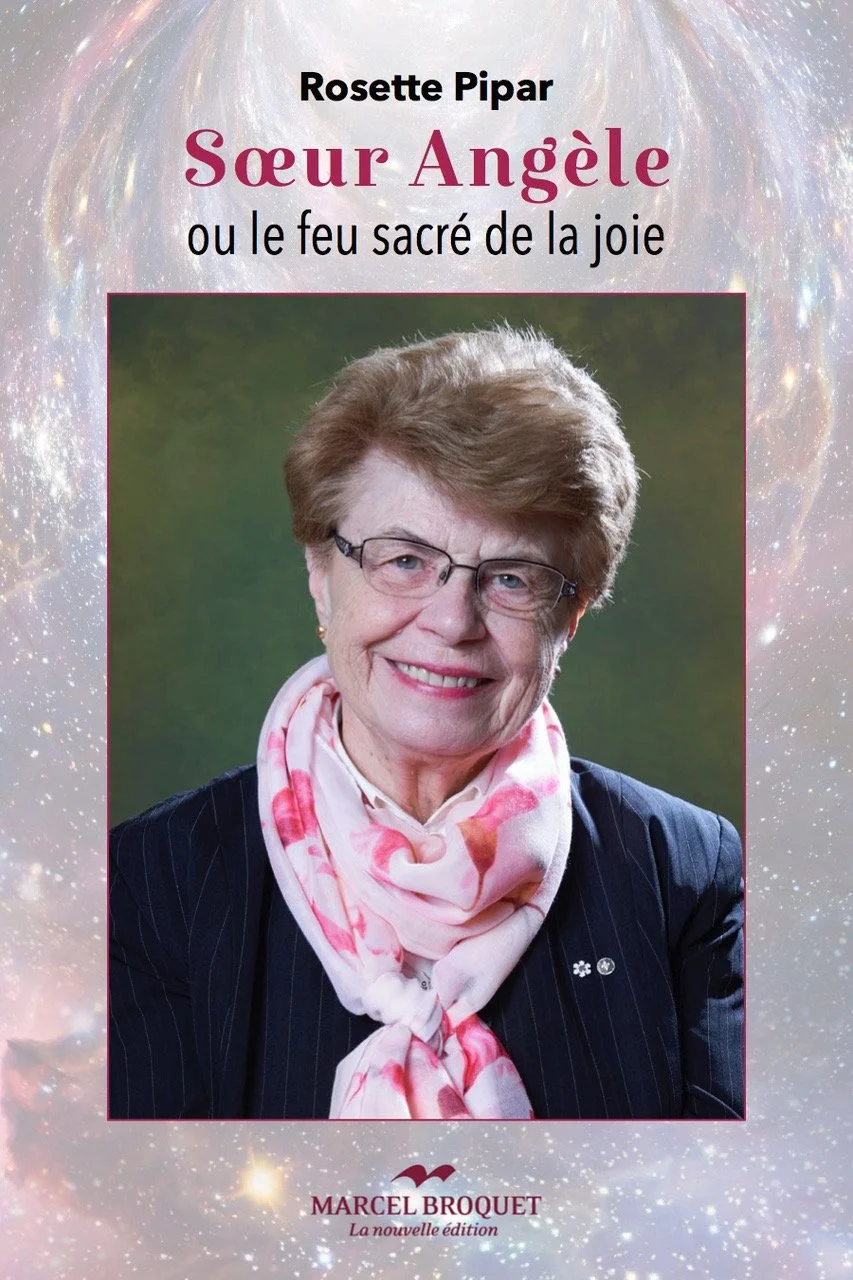 Couvert du livre «Soeur Angèle, ou le feu sacré de la joie»