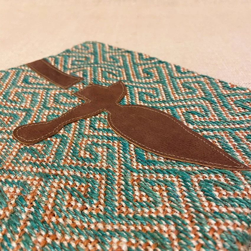 sk01 green ornage jute material.jpg