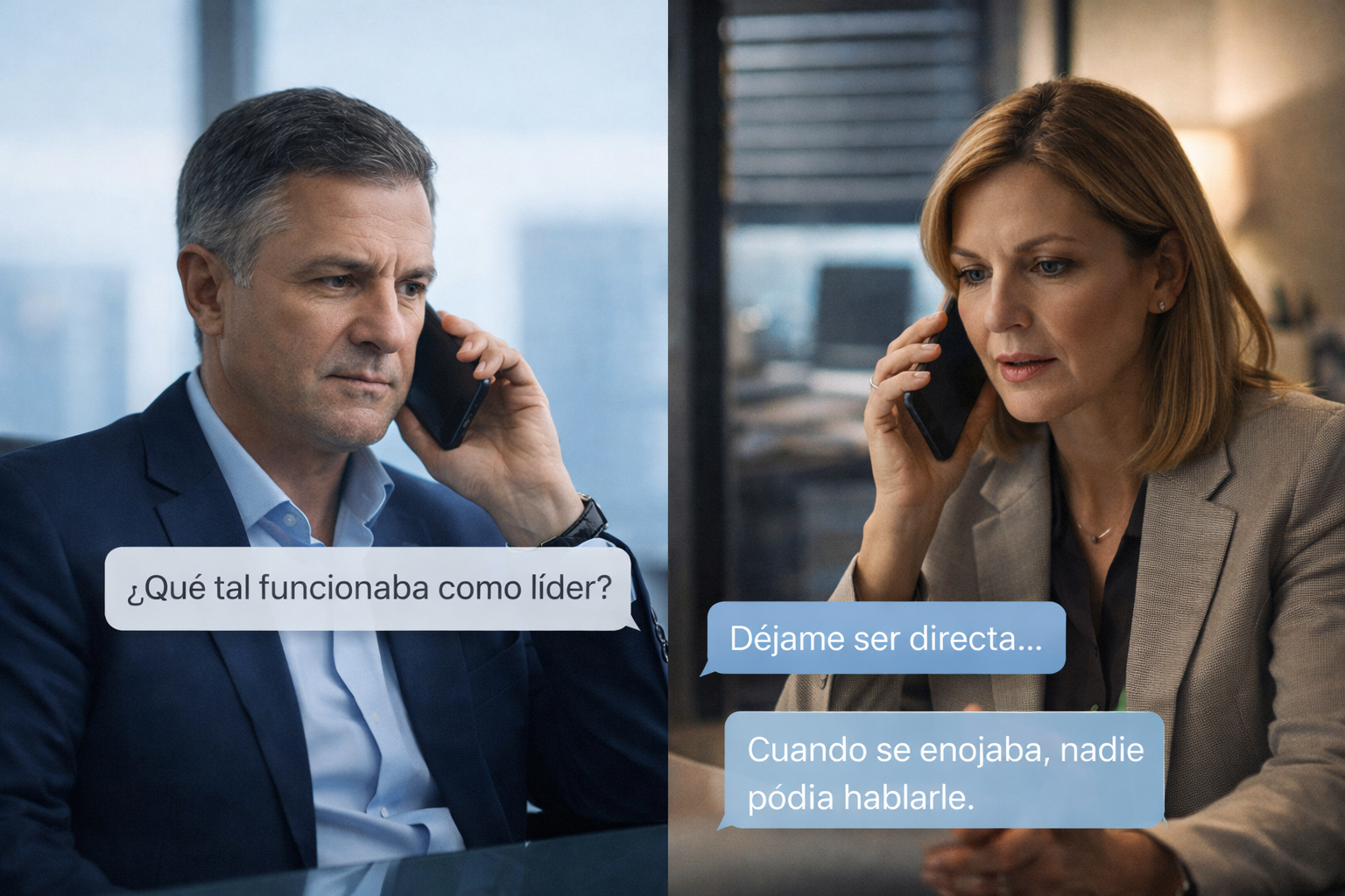 &nbsp;«En la entrevista era perfecto. En referencias, se cayó.»