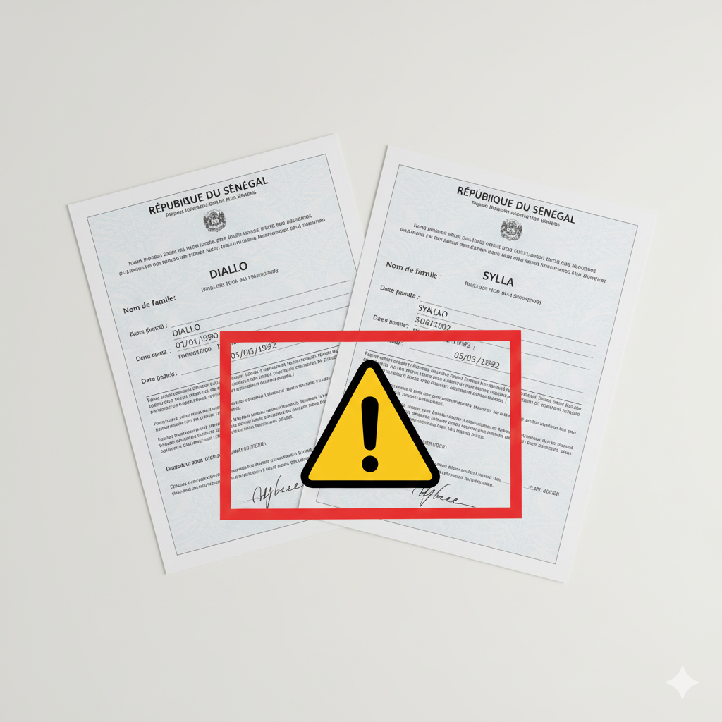 Cas Pratique : Dossier bloqué pour « Pluralité d’Actes de Naissance » – Comment nous avons régularisé la situation