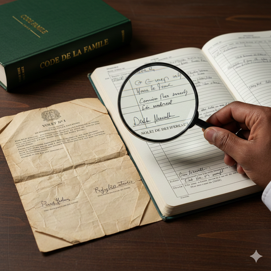 Cas Pratique : Quand votre acte de naissance contredit le registre — Comment sortir de l'impasse juridique ?