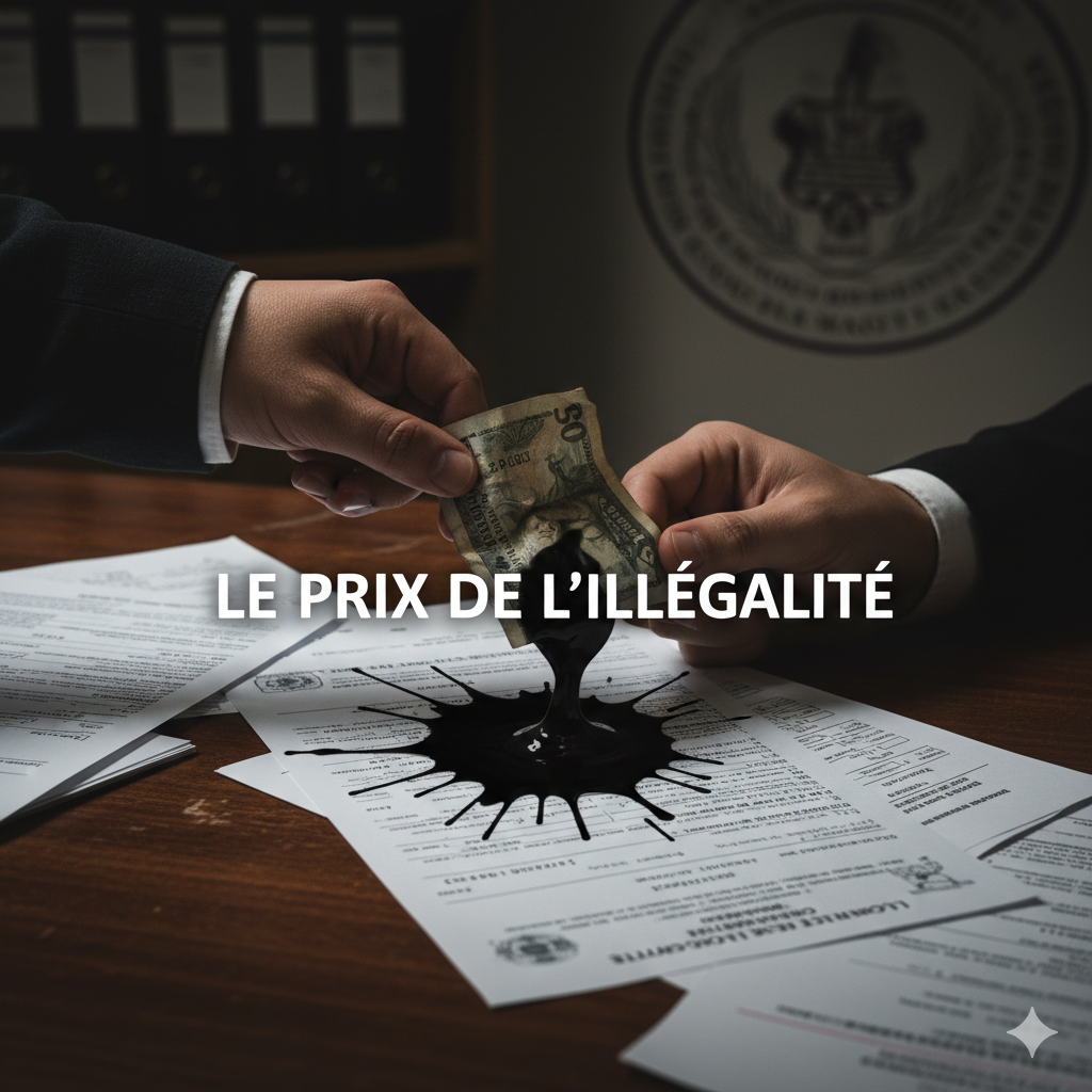 Corruption et "Frais Informels" : Pourquoi payer pour "accélérer" votre dossier est le meilleur moyen de le détruire