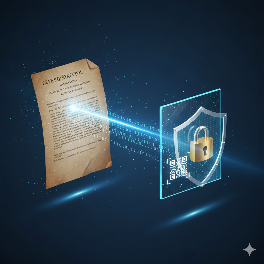 19 Millions d'actes numérisés : La fin du papier et le début de la sécurité absolue ?