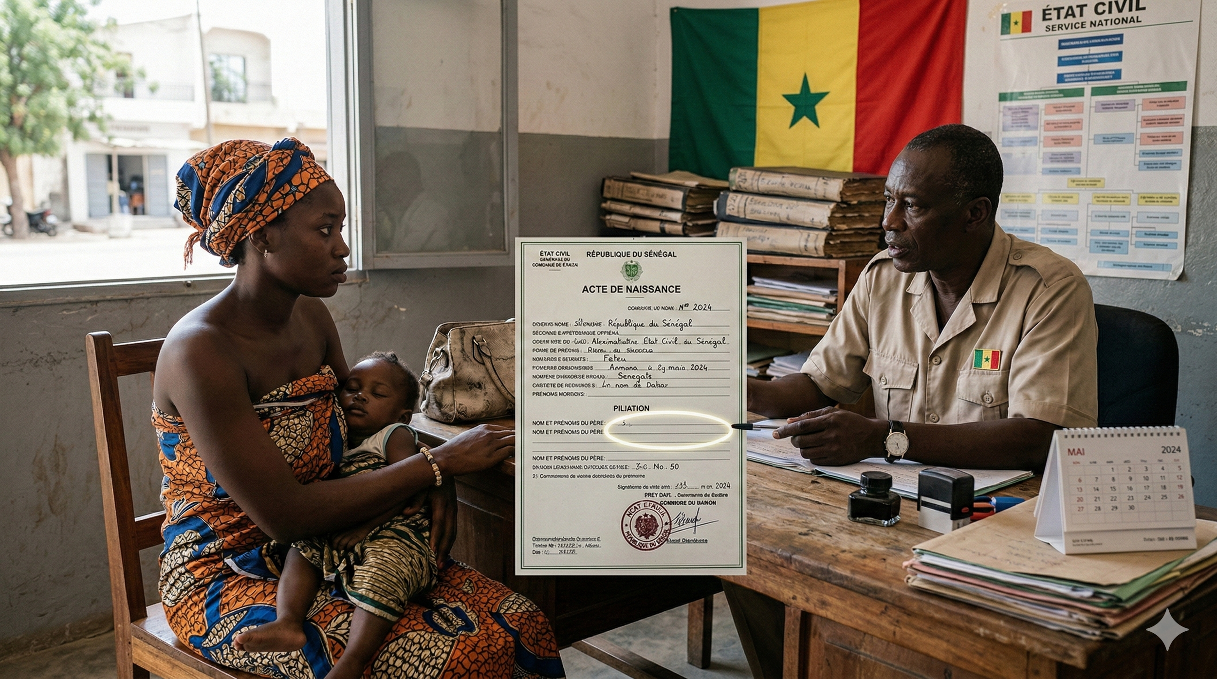 Filiation hors mariage au Sénégal : L'erreur fatale qui bloque l'avenir de votre enfant