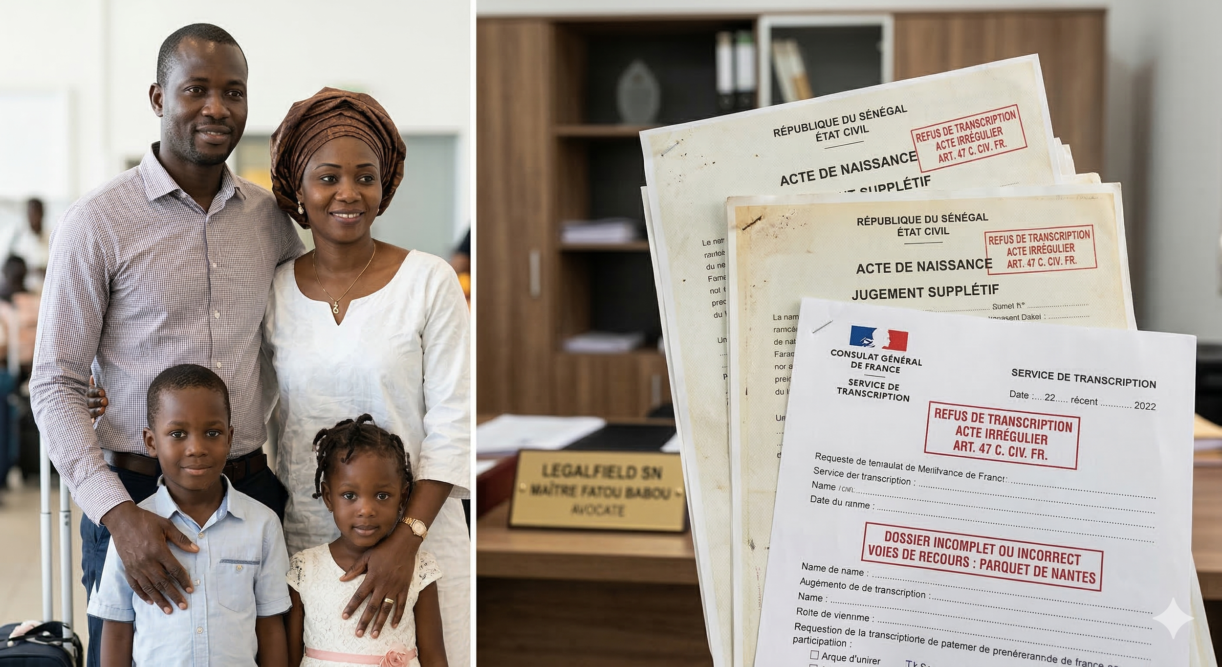 Le regroupement familial face aux erreurs d’état civil : Quand l'imprécision administrative brise l'unité des familles