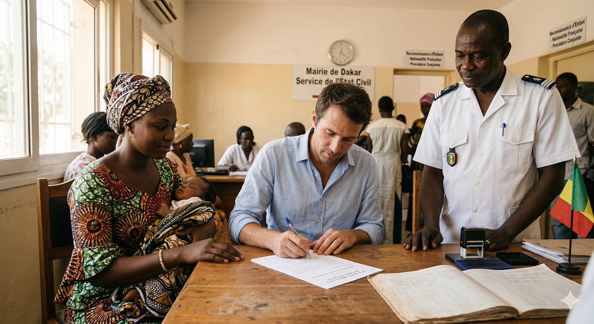 Enfant né hors mariage au Sénégal : Pourquoi le nom du père sur l'acte&nbsp;peut bloquer la nationalité française