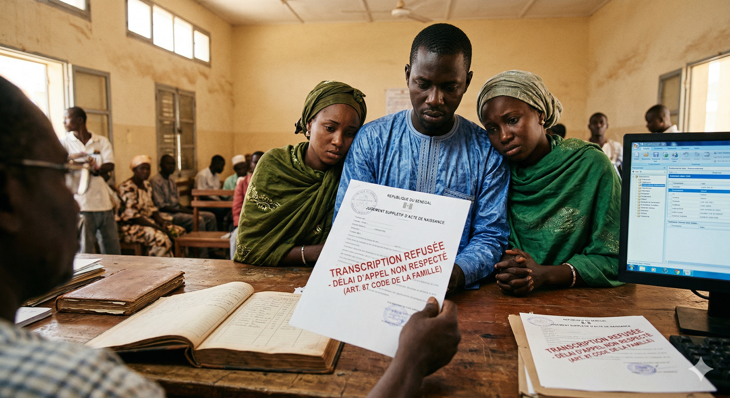 Quel est le délai d'appel d'un jugement supplétif ?Ne laissez pas la précipitation détruire la force probante de votre état civil
