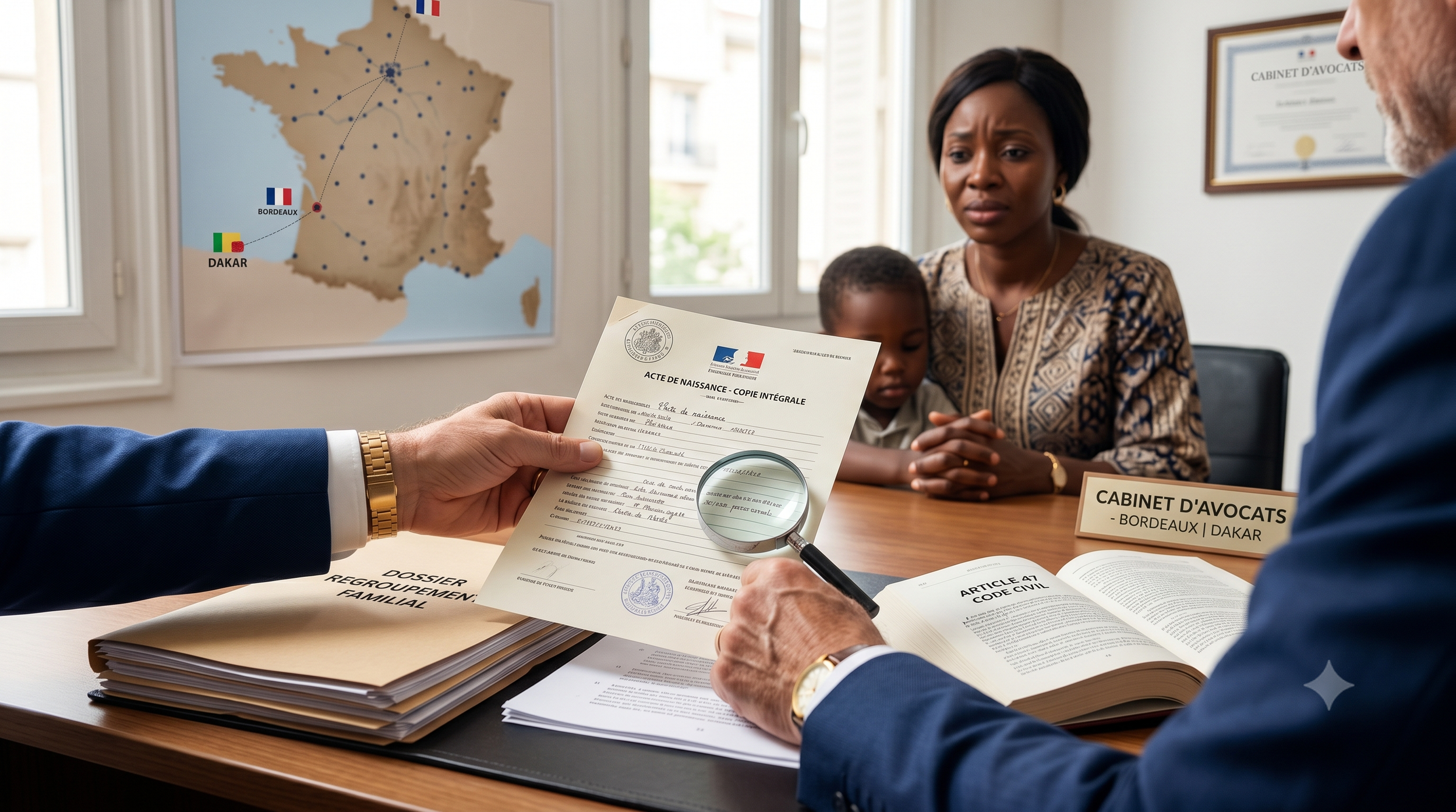 Refus de regroupement familial pour irrégularité d’acte d’état civil : ce que vous devez savoir