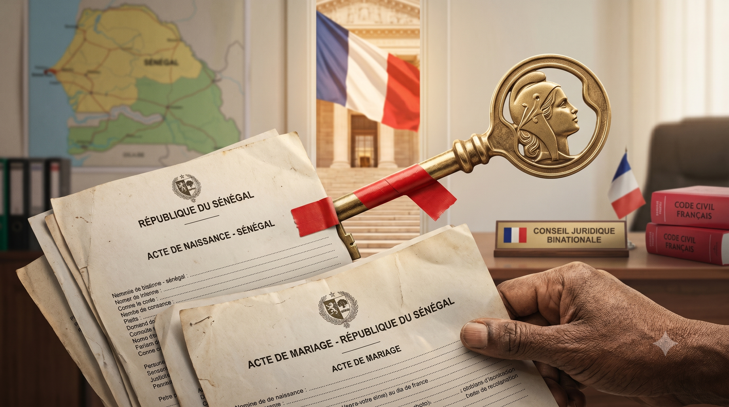 Quand l'état civil sénégalais ferme aux enfants les portes de la nationalité française