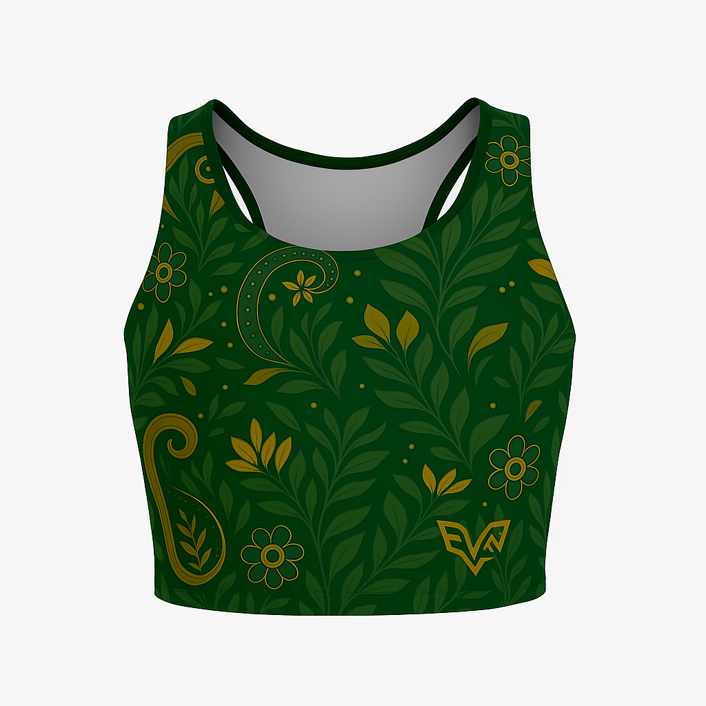 Eryvalen Women's Verdant Ascend Botanical Tank Top.