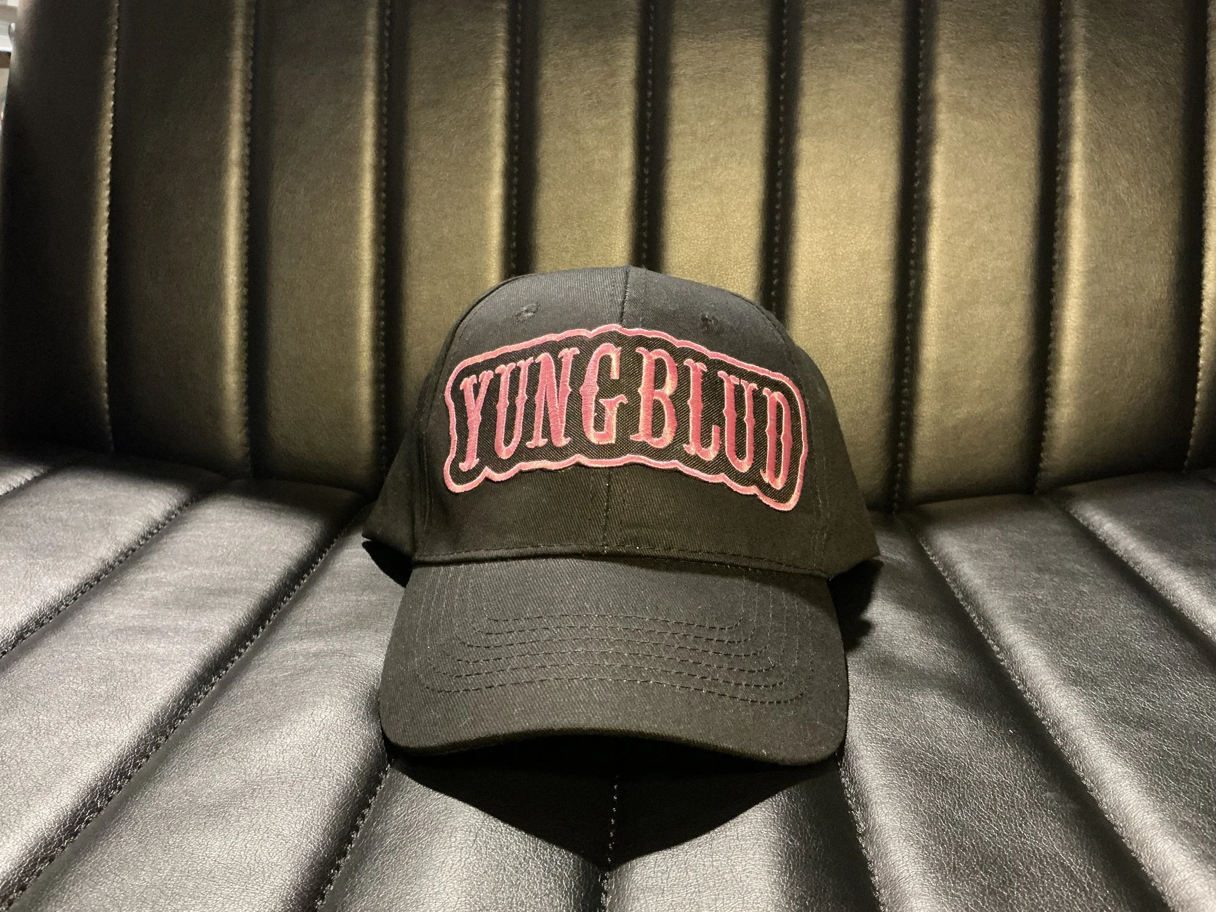 Black and Pink Yungblud Hat