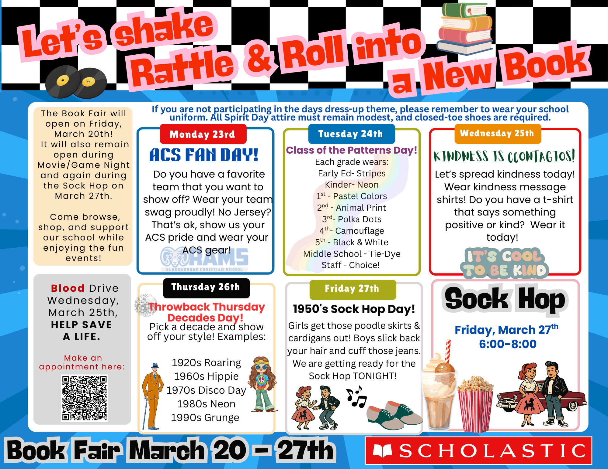 Book Fair Spirit Week 