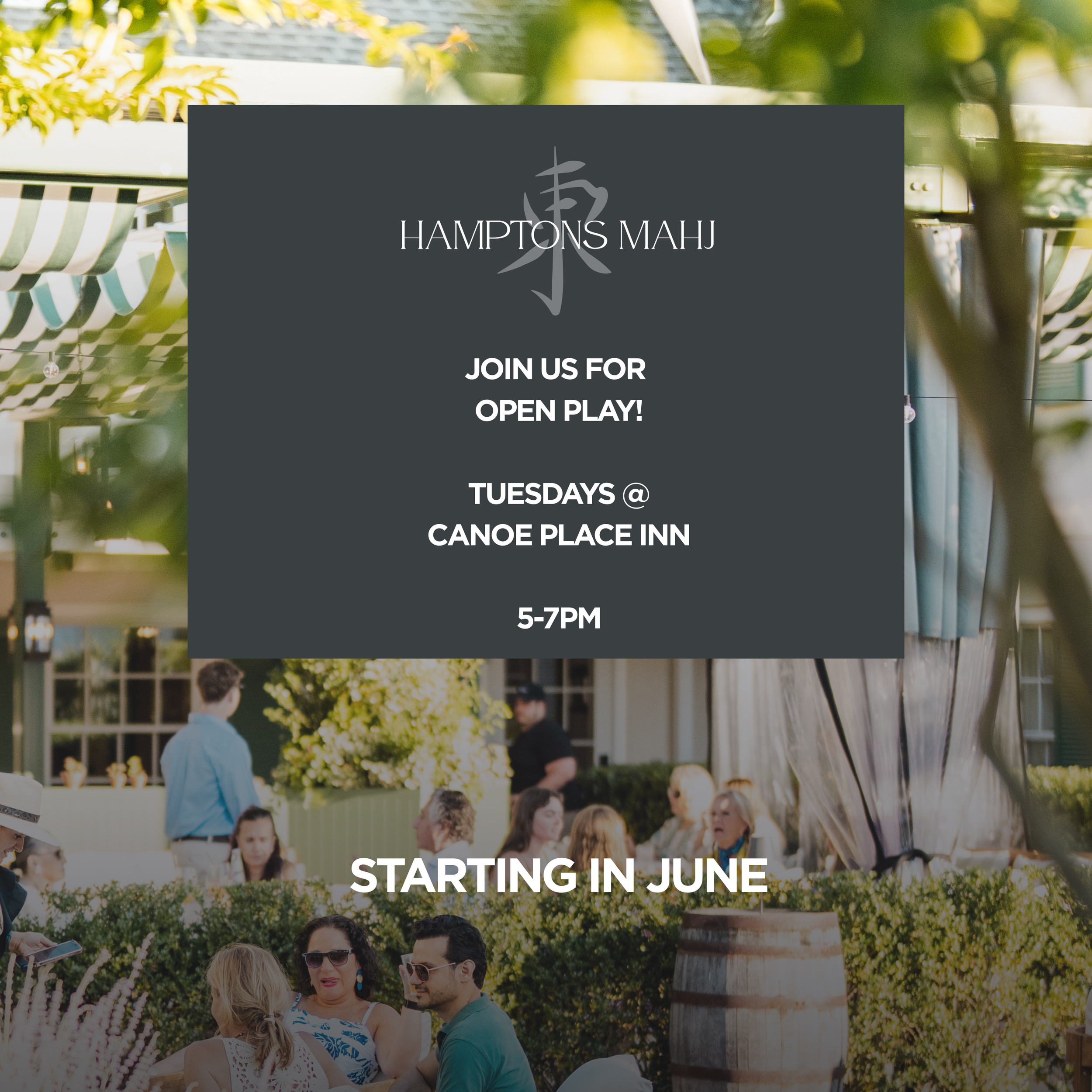 Tuesday Evenings @ Canoe Place Inn