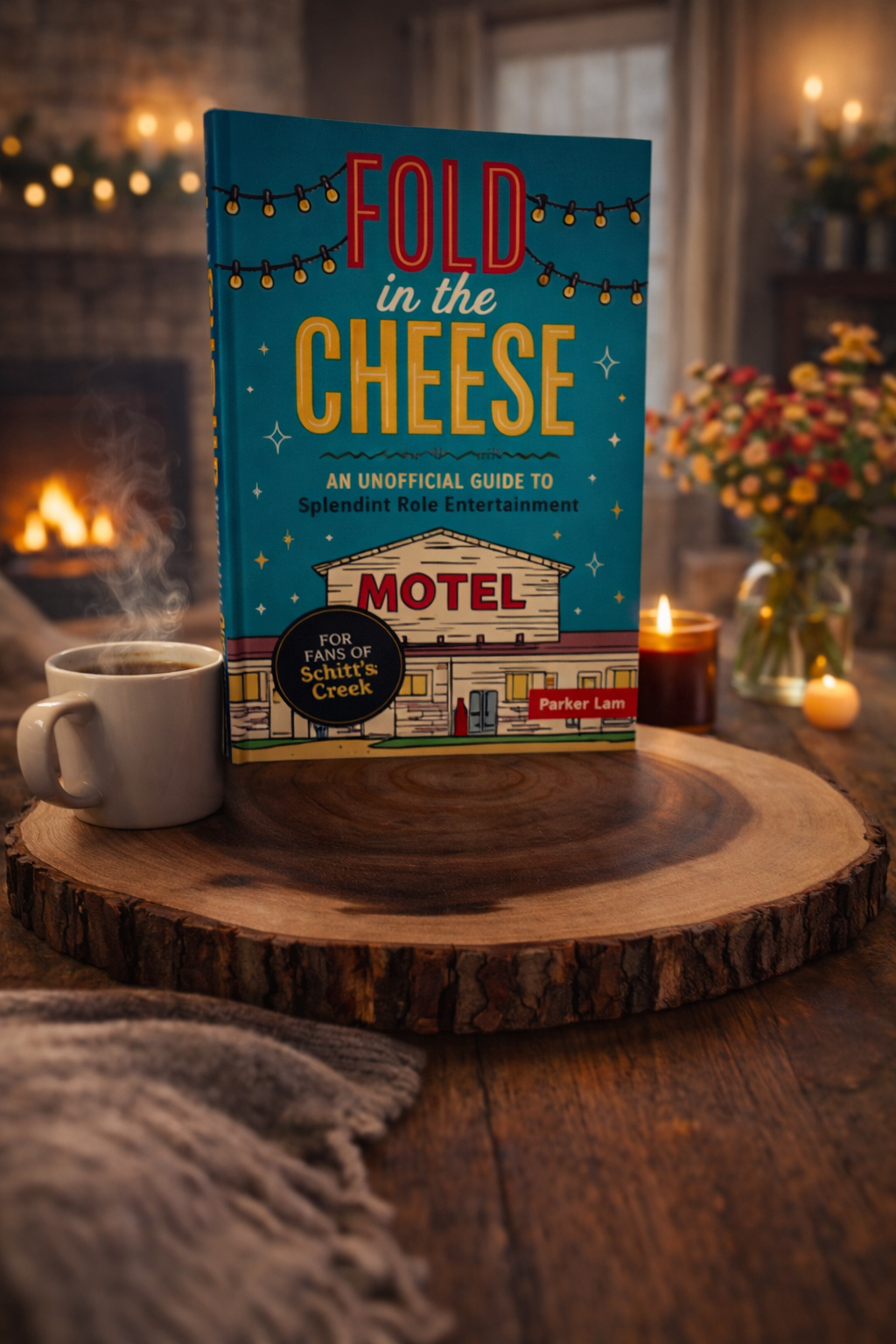 Fold in the Cheese: An Unofficial Guide to Splendiferous Entertaining for Fans of Schitt's Creek (paperback) by Parker Long Book Box